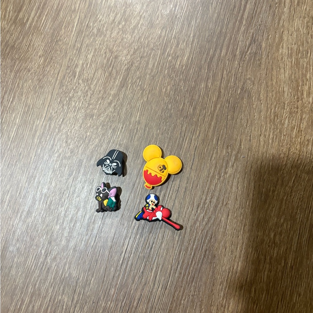 Colorful Cartoon Character Pins Set